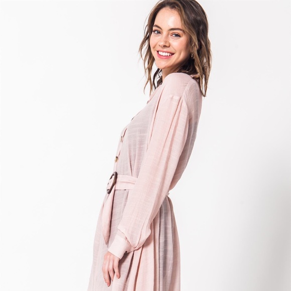 NWT!💕 Gorgeous Button Up Shirt Dress - Picture 3 of 8